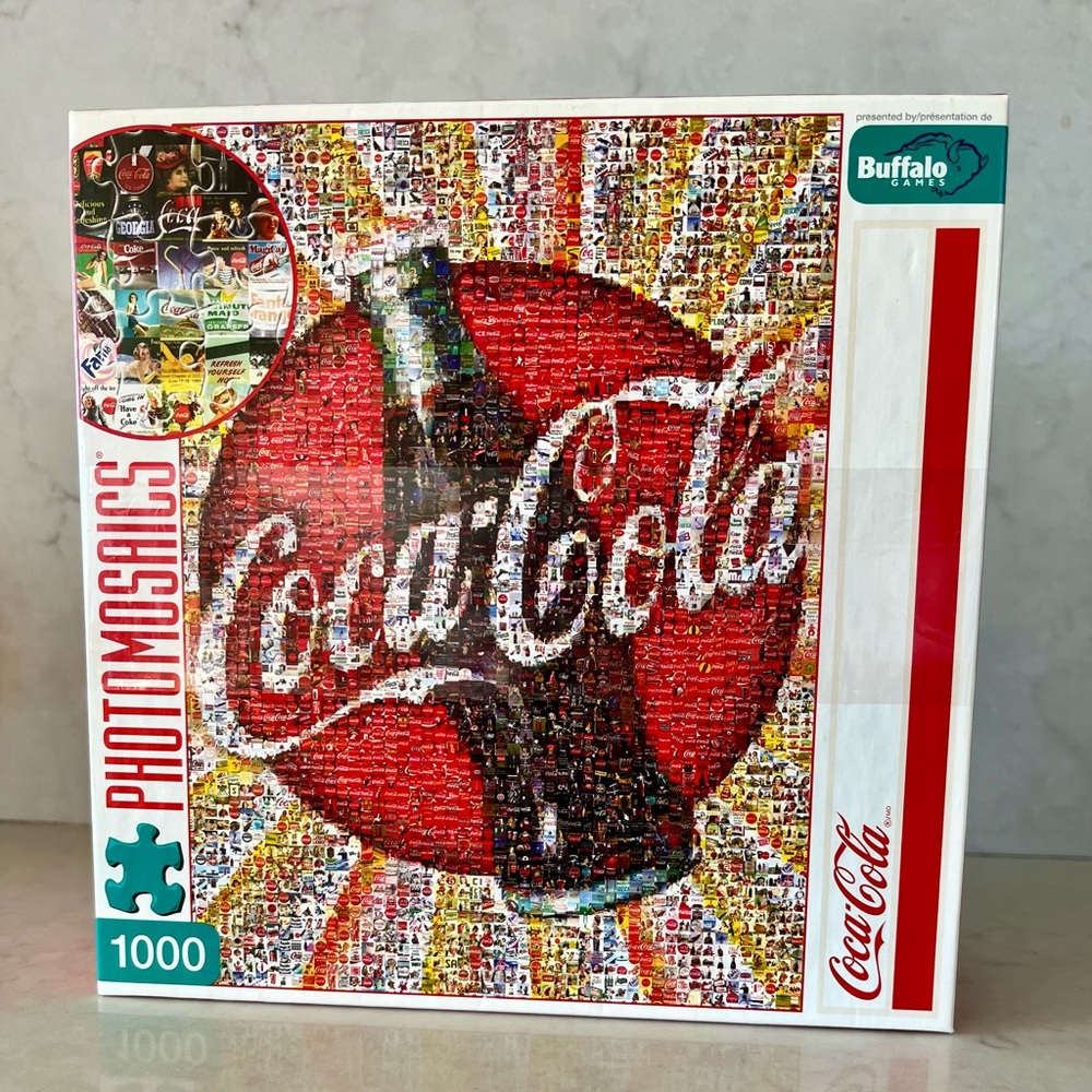 Buffalo Games Coca-Cola Photomosaic Puzzle - 1000 Pieces